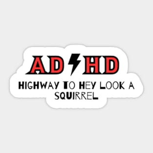 AD/HD Sticker